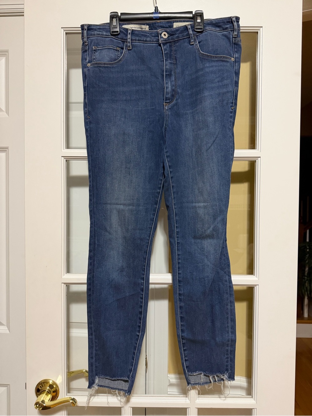 Pilcro and the Letterpress Cropped Slim Jeans